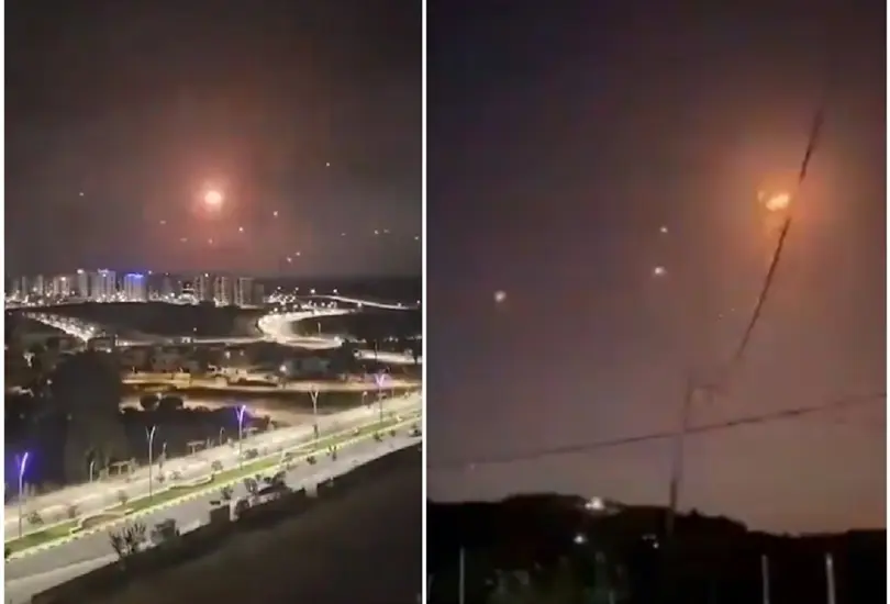 Irán inició sus ataques contra en Israel Irán inició sus ataques contra en Israel