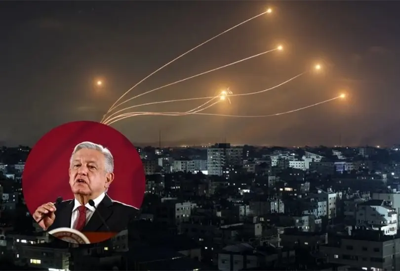 AMLO se pronuncia tras ataque con drones de Ir&aacute;n vs Israel