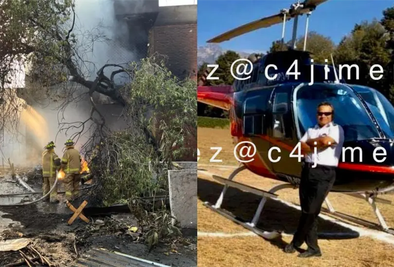 &iquest;Qui&eacute;n era el heroico piloto del helic&oacute;ptero que se desplom&oacute; en Coyoac&aacute;n?
