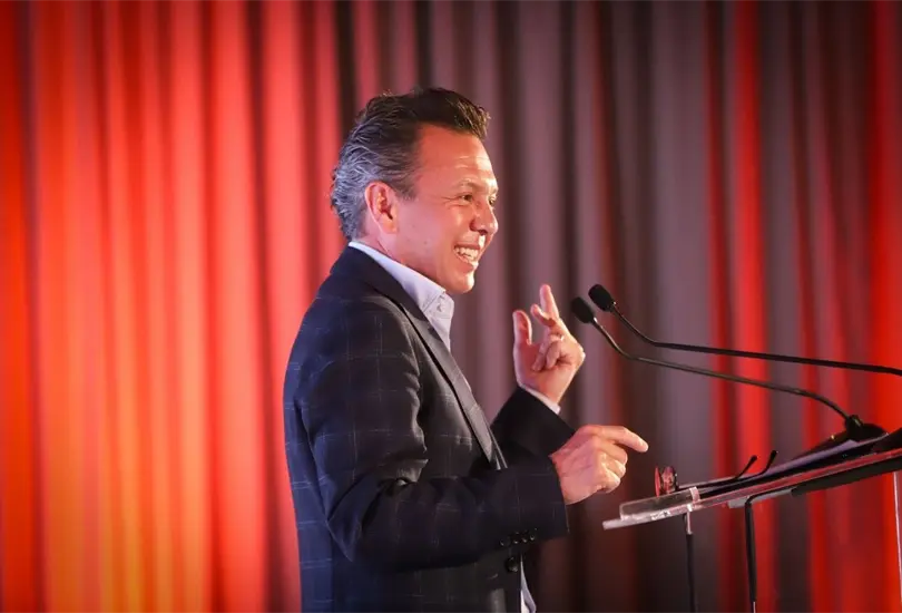 El candidato a gobernador de Jalisco por Movimiento Ciudadano present&oacute; propuestas en materia de transporte p&uacute;blico, infraestructura, transparencia, rendici&oacute;n de cuentas y combate a la corrupci&oacute;n. 