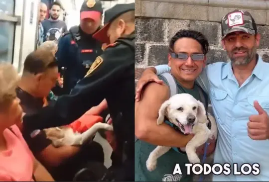 ¿Qué pasó con el hombre que sacaron del metro de la CDMX por llevar a su perrito?