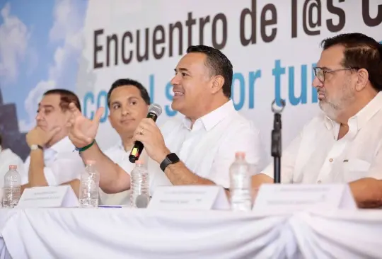 Renán Barrera Concha, candidato común del PAN, PRI y Nueva Alianza a gobernador de Yucatán, presentó un conjunto de propuestas para potenciar el sector turístico en el estado en caso de resultar electo en las próximas elecciones