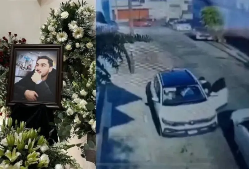 En el video se puede ver c&oacute;mo un hombre dispara a Pablo desde el interior de se camioneta
