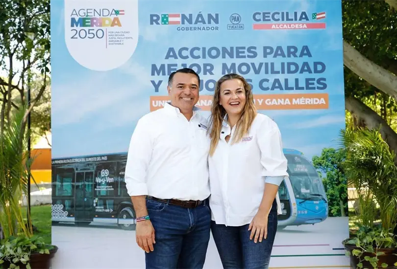 Junto con Cecilia Patr&oacute;n busca impulsar la agenda 2050