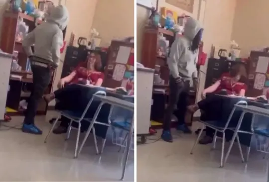 Maestra fue agredida por un estudiante