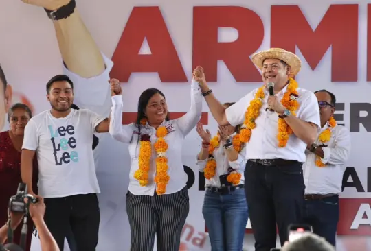 Alejandro Armenta propone becas con experiencia laboral  para estudiantes en Puebla 