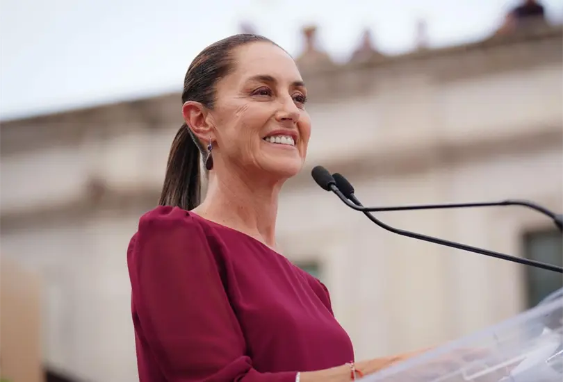 Claudia Sheinbaum se compromete a fortalecer la Cuarta Transformaci&oacute;n con un mayor respaldo al campo, asegurando financiamiento, equidad en los precios y una gesti&oacute;n efectiva del agua.