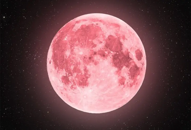 El pr&oacute;ximo 23 de abril, el cielo nocturno se vestir&aacute; de gala con la presencia de la Luna Rosa. 