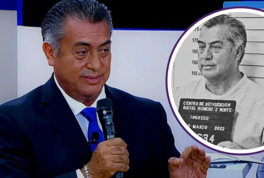 Jaime Rodríguez el Bronco en el debate presidencial de 2018.