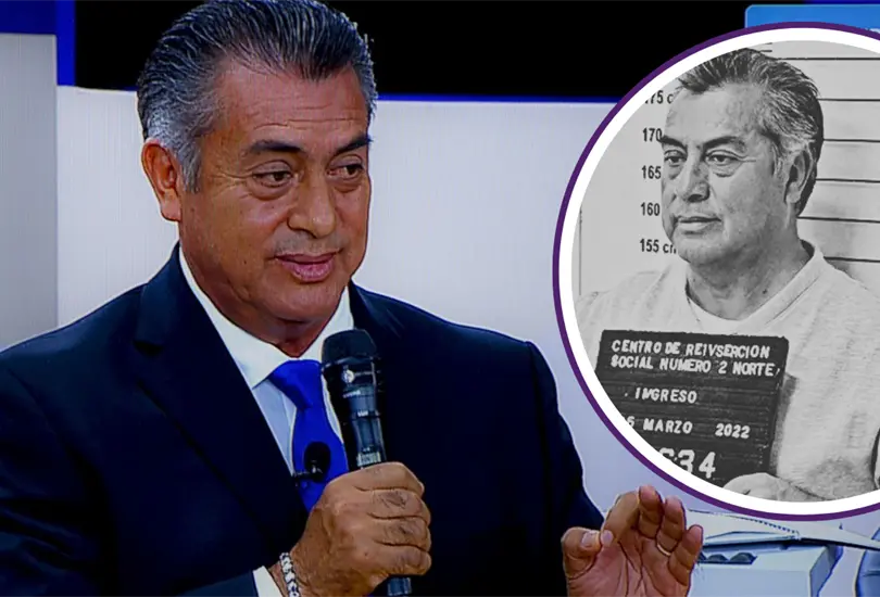 Jaime Rodr&iacute;guez el Bronco en el debate presidencial de 2018.