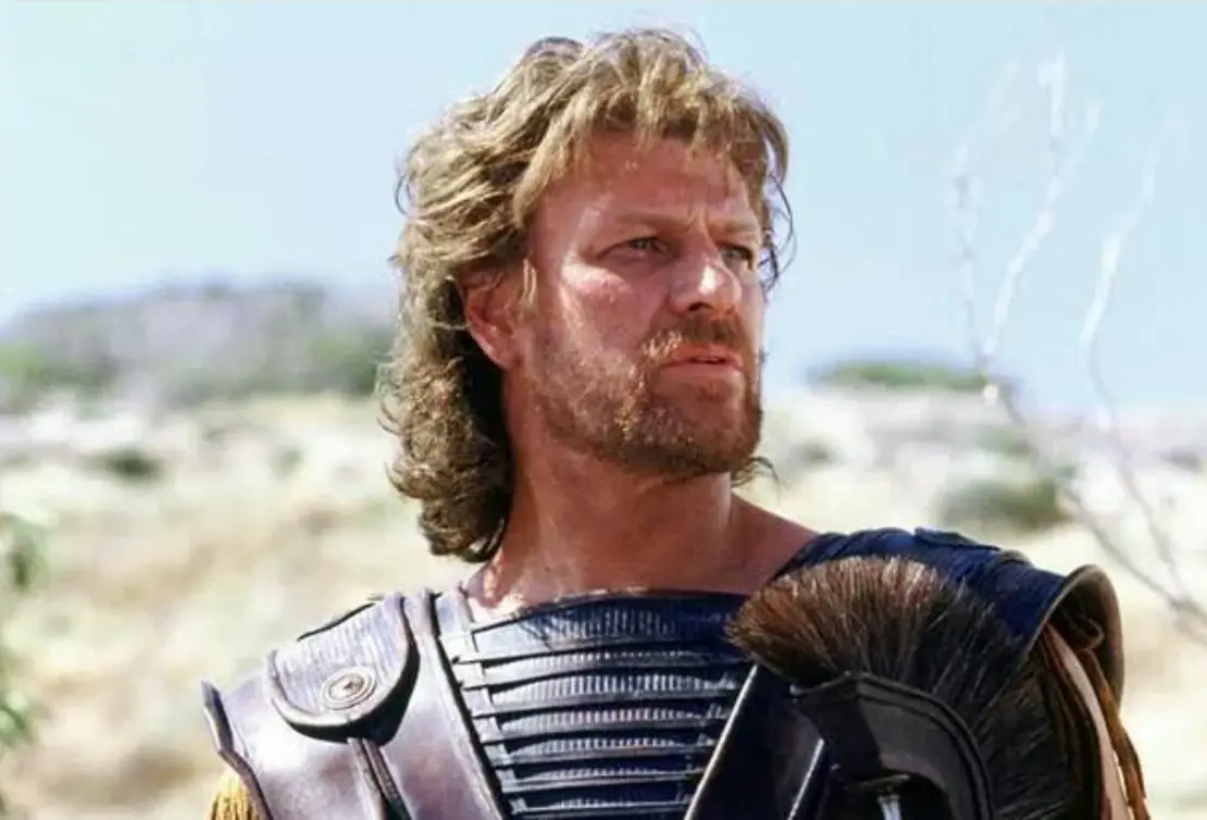 Sean Bean interpretó a Odiseo. 