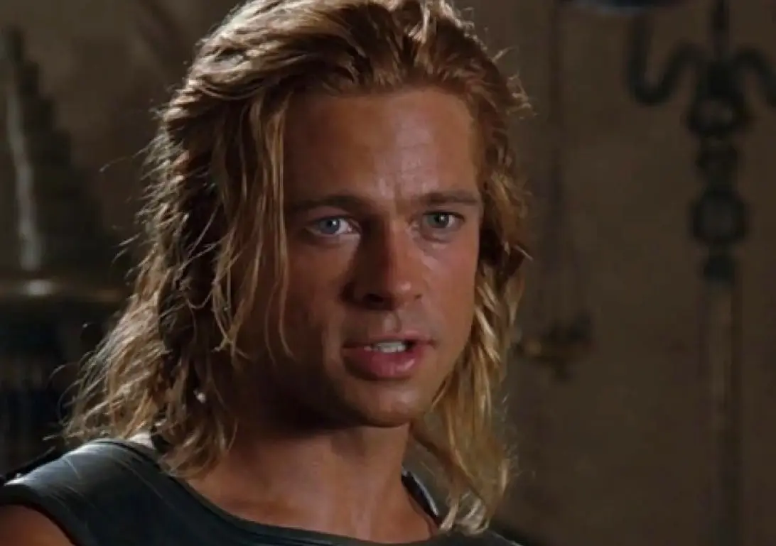 Brad Pitt interpretó a Aquiles, el mejor guerrero de Grecia. 