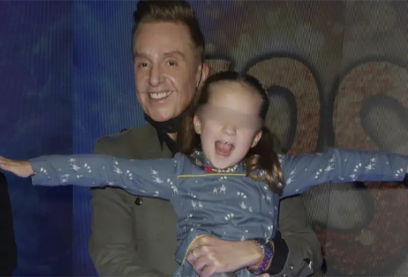 El famoso conductor compartió un emotivo momento con su hija El famoso conductor compartió un emotivo momento con su hija