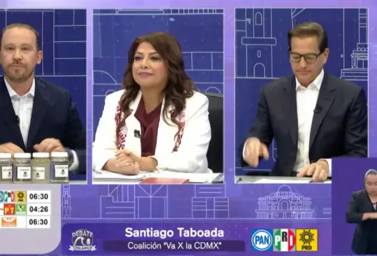 Así se vivió el segundo debate por la CDMX 