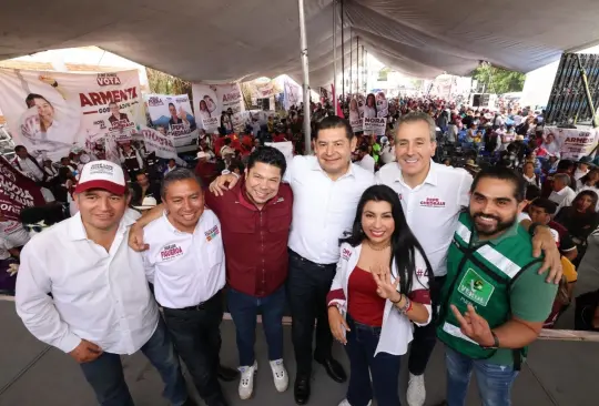 Armenta aseguró que con su plan hídrico se solucionará la falta de agua para todo Puebla 