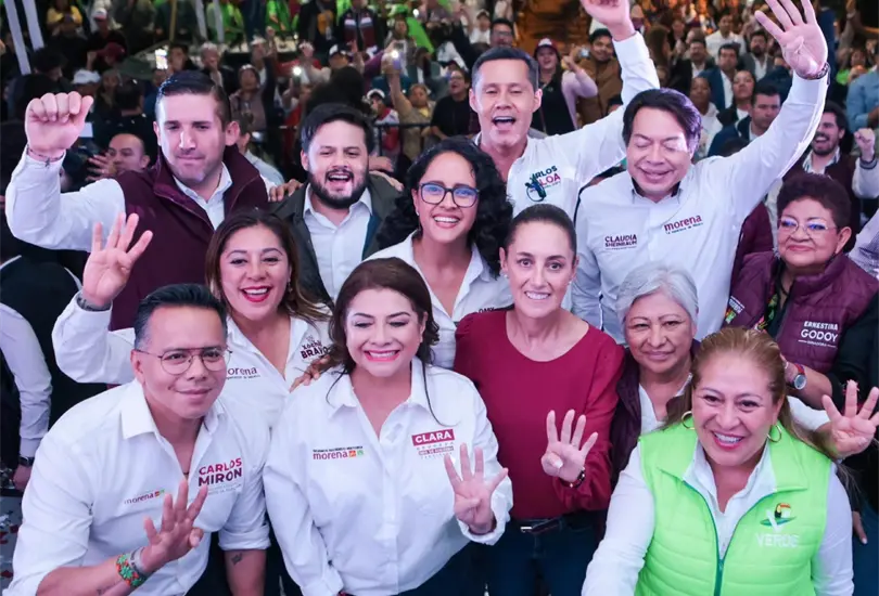 Claudia Sheinbaum convoca a celebrar la victoria de la democracia el pr&oacute;ximo 2 de junio en el Z&oacute;calo