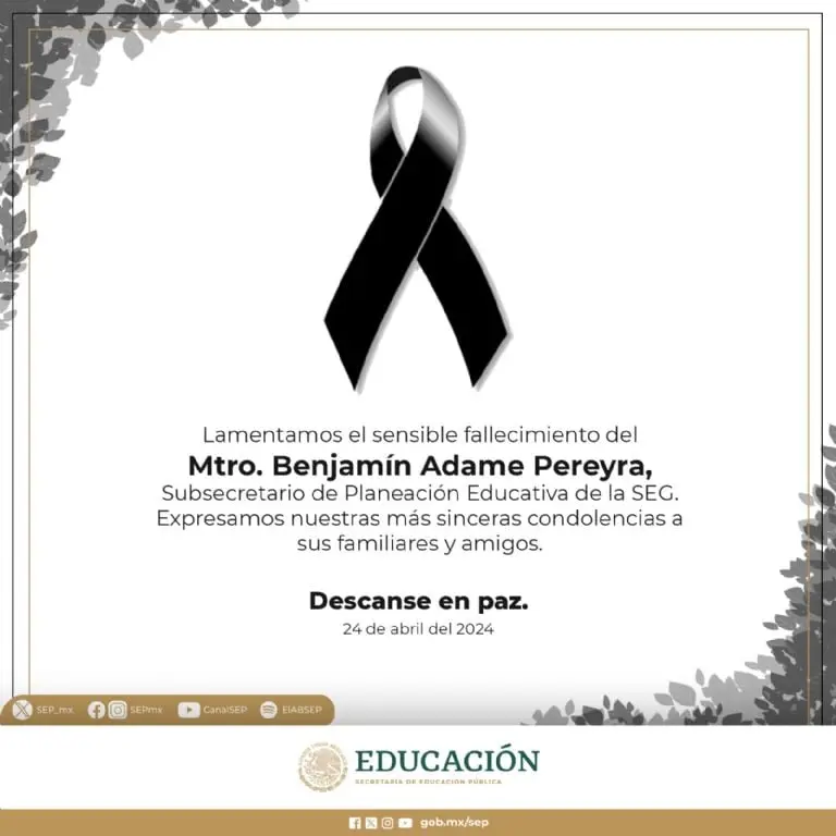 Asesinan con arma blanca a Benjamín Adame Pereyra - Especial