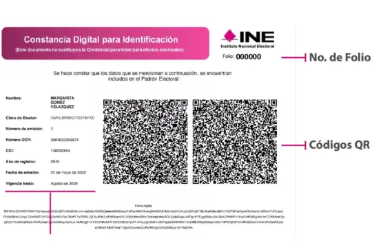 Ahora puedes contar con tu INE para votar en formato digital.