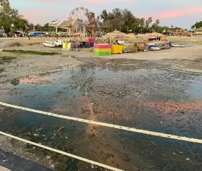 Una feria donde antes había agua: la tragedia de la sequía en el Lago de Chapala