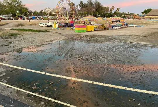 Una feria se instaló donde estaba parte del Lago de Chapala.