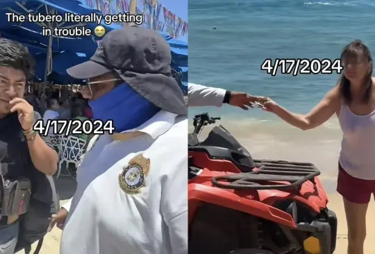 Turista extranjera genera debate al ofenderse por música banda en la playa de Cabo San Lucas