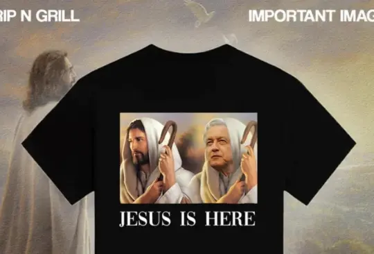 Nueva playera con polémica comparación Nueva playera con polémica comparación