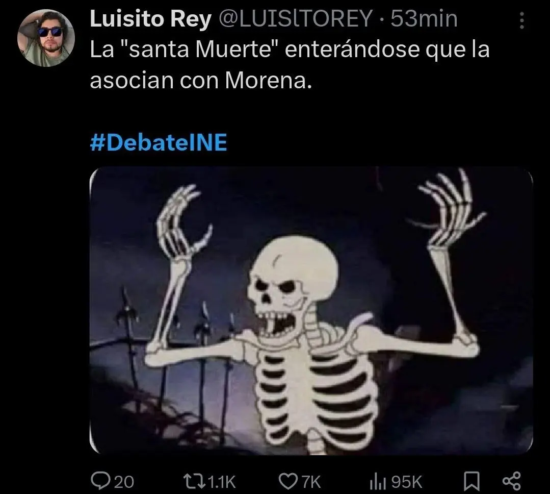 Aunque ella no quería aparecer. 