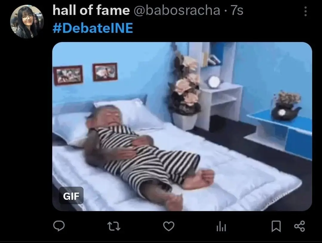 O de plano se quedaron dormidos. 