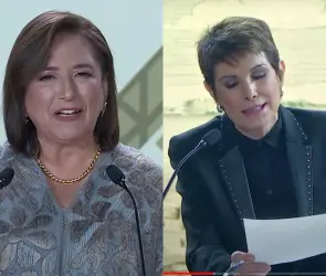 Segundo debate presidencial: el momento en el que Adriana Pérez Cañedo regañó a Xóchitl Gálvez