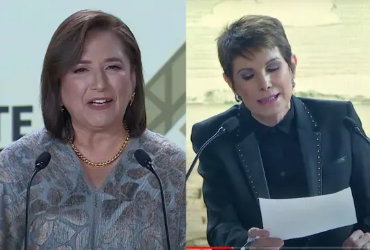 Segundo debate presidencial: el momento en el que Adriana Pérez Cañedo regañó a Xóchitl Gálvez