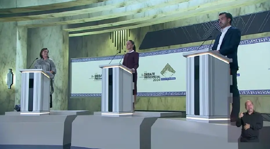 As&iacute; se vivi&oacute; el segundo debate presidencial 