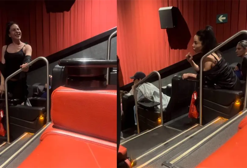Lady Cinemex: Mujer pierde el control y agrede a asistentes a pel&iacute;cula