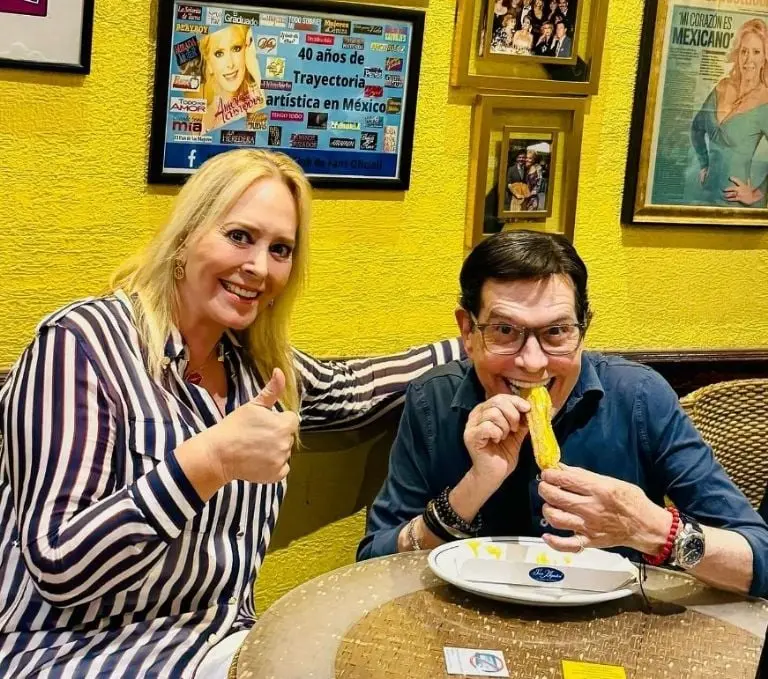 Margarita Gralia en su churrería (Facebook)