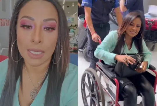 Toñita reaparece en silla de ruedas tras sufrir grave accidente Toñita reaparece en silla de ruedas tras sufrir grave accidente