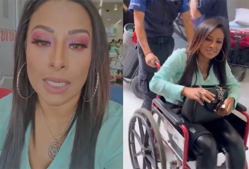 Toñita reaparece en silla de ruedas tras sufrir grave accidente Toñita reaparece en silla de ruedas tras sufrir grave accidente