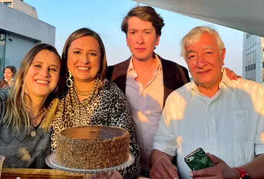 Gálvez actualmente es pareja del empresario mexicano Rubén Sánchez