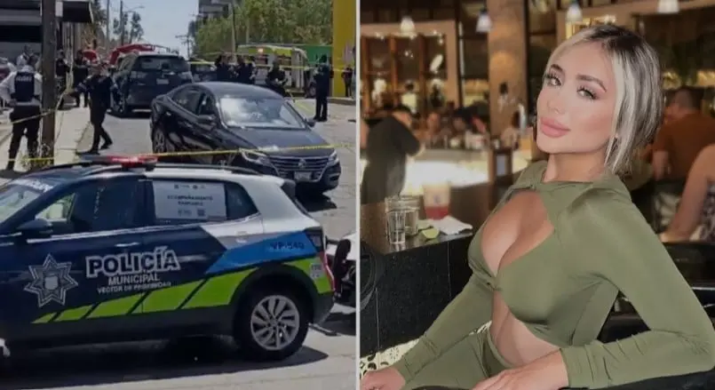Revelan VIDEO del momento en que asesinaron a Vielka Pulido influencer poblana 
