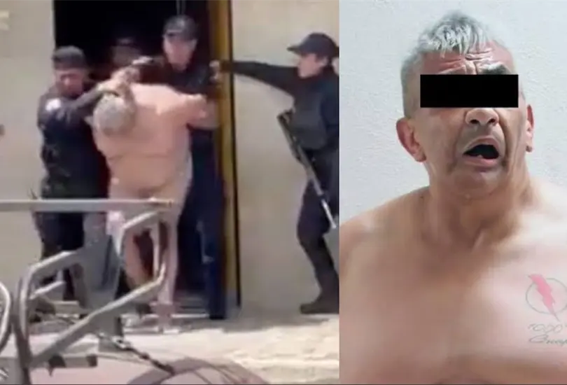 Exluchador Shocker es detenido por causar destrozos en un Hotel de Oaxaca | VIDEO