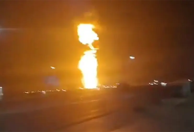 Reportan explosión de cinco pipas de gas LP en Tlahuelilpan, Hidalgo Reportan explosión de cinco pipas de gas LP en Tlahuelilpan, Hidalgo