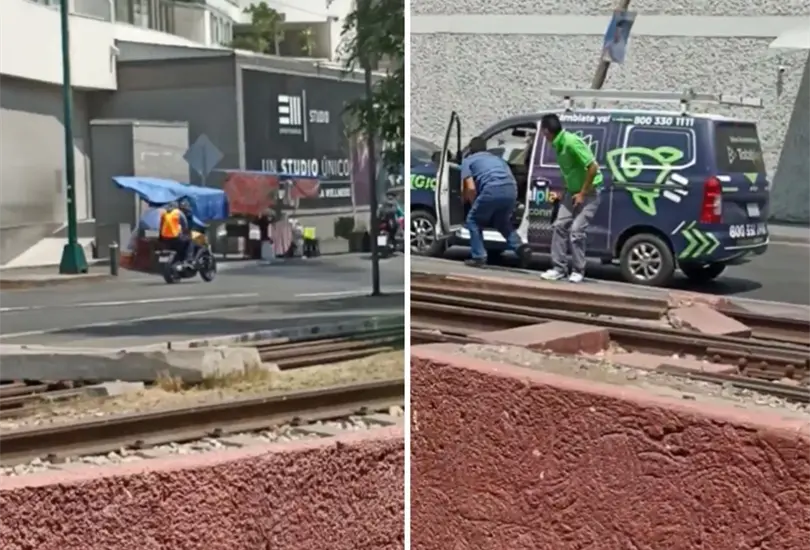 Se registra balacera en Polanco. 