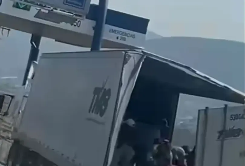 El accidente ocurri&oacute; en el Arco Norte Estado de M&eacute;xico 