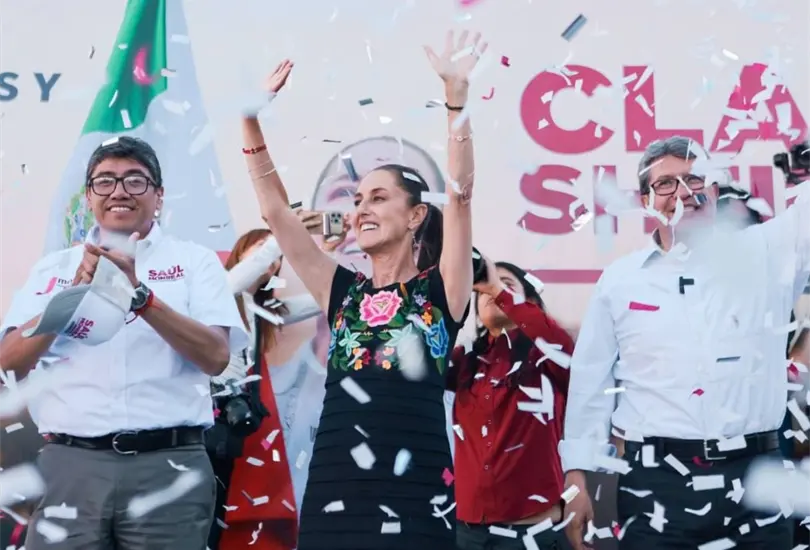 Claudia Sheinbaum visito Zacatecas y se comprometi&oacute; a mejorar las carreteras y a traer paz y seguridad al Estado.