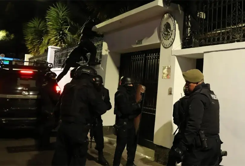 Candidatos Condenan Irrupci&oacute;n a Embajada de M&eacute;xico en Ecuador