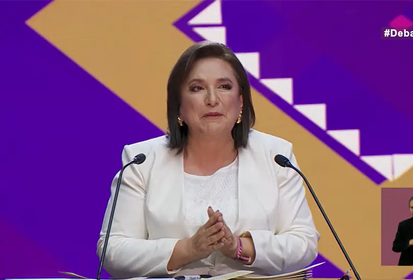 El error de X&oacute;chitl G&aacute;lvez que le cost&oacute; burlas en redes sociales. 