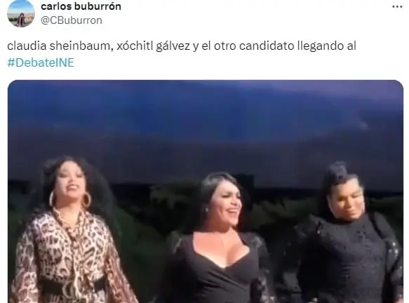 Claudia Sheinbaum, X&oacute;chitl G&aacute;lvez y Jorge &Aacute;lvarez M&aacute;ynez llegaron al encuentro. 