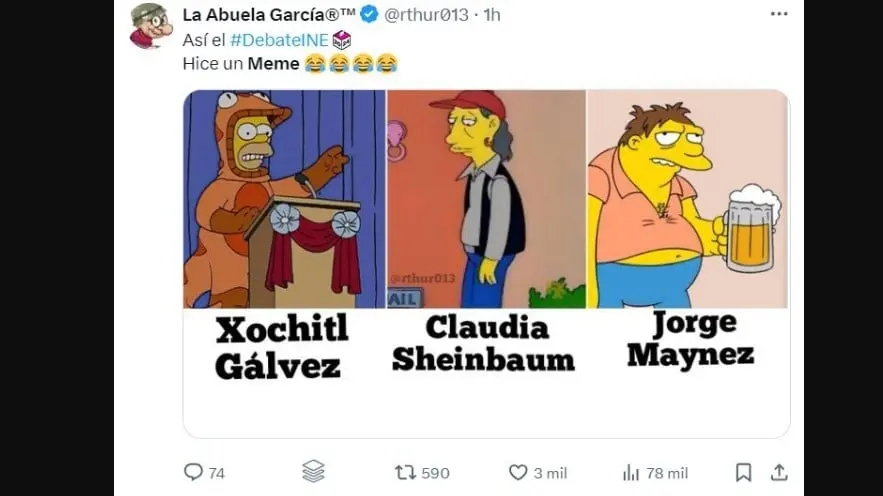 ubo de todo en el primer debate presidencial.