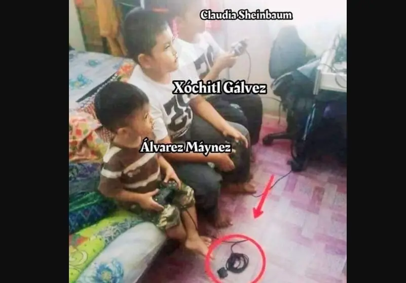 As&iacute; la noche en el primer debate presidencial. 