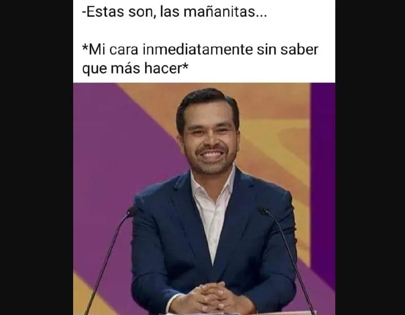 Los memes no perdonaron a candidato del partido naranja. 