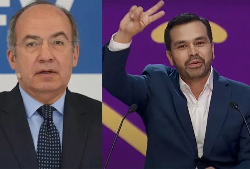 Felipe Calderón y Jorge Álvarez Máynez se enfrentan en redes tras debate Felipe Calderón y Jorge Álvarez Máynez se enfrentan en redes tras debate