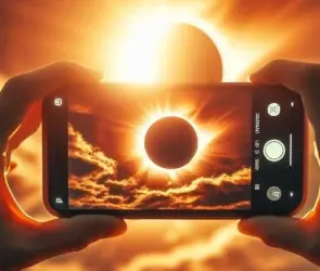 ¿Qué le pasará a mi celular si tomé fotos del eclipse sin filtros?